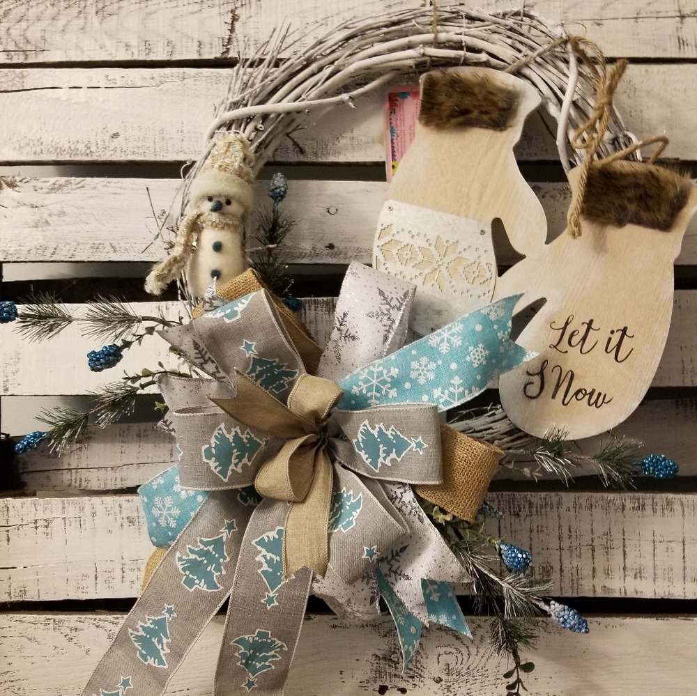 New Handmade Christmas Holiday Wreath